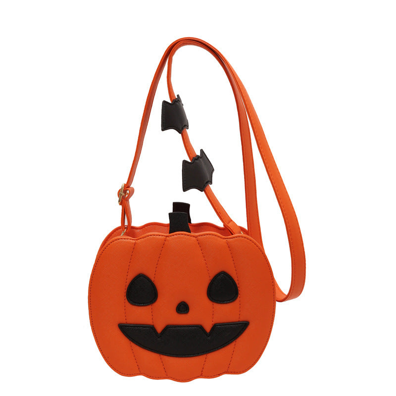 Halloween Bags - Funny Pumpkin Cartoon Shoulder Crossbody Bag