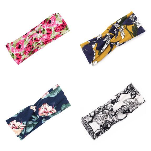 Floral cross hair band - JumoShop