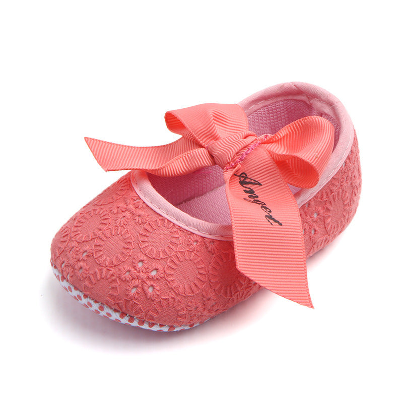 Cute Lace Bow Princess Shoes