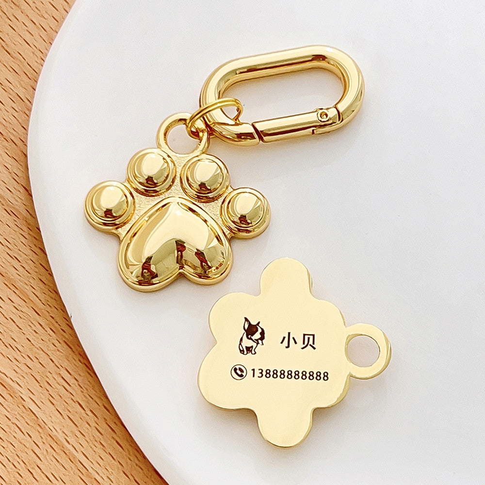 Dog & Cat Customized Pet Loss Prevention Brand Hanging Tag