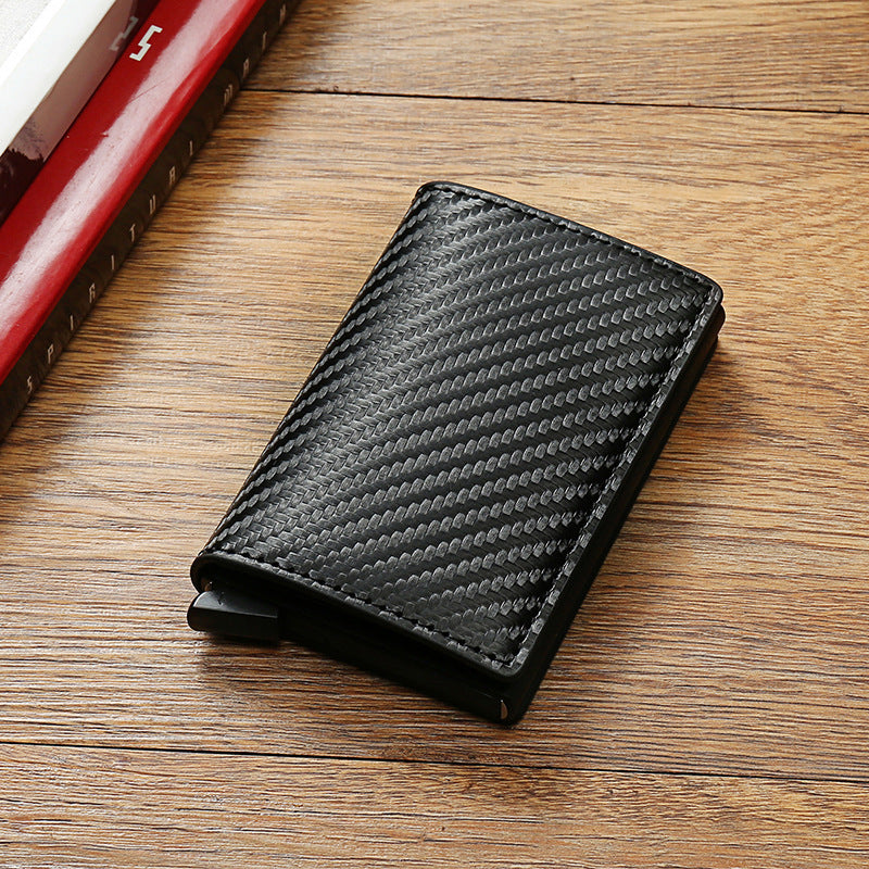 Carbon Fiber Men's Wallet Aluminum Alloy