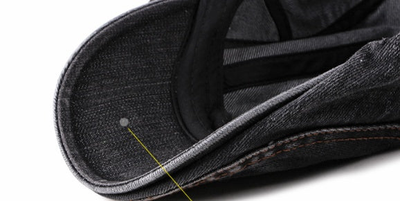 Men's Fashion Wash Denim Beret