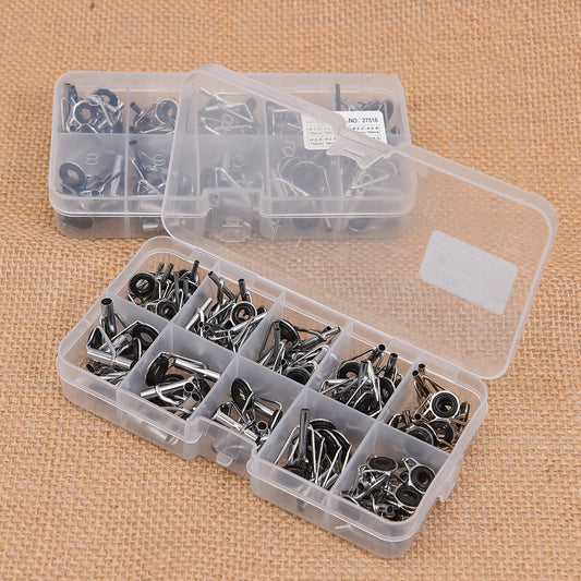 Boxed Sea Fishing Rod --- Rod Slightly Guide Ring Set 80pcs Fishing Gear Accessories
