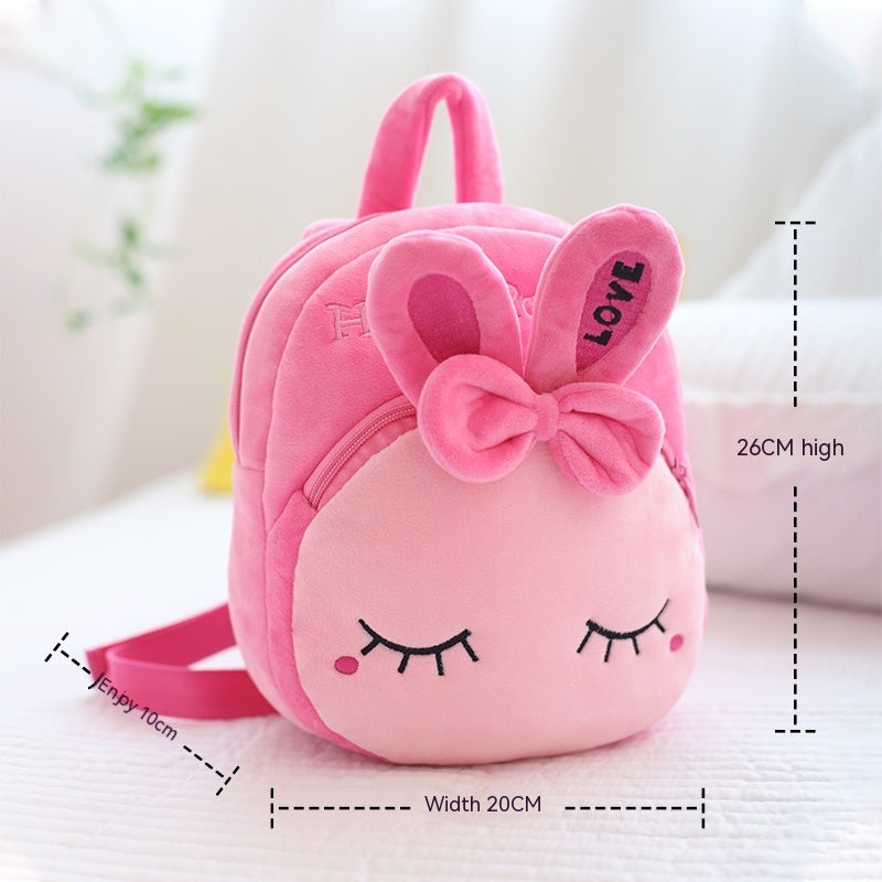 Children's Schoolbag - Plush Toy Backpack
