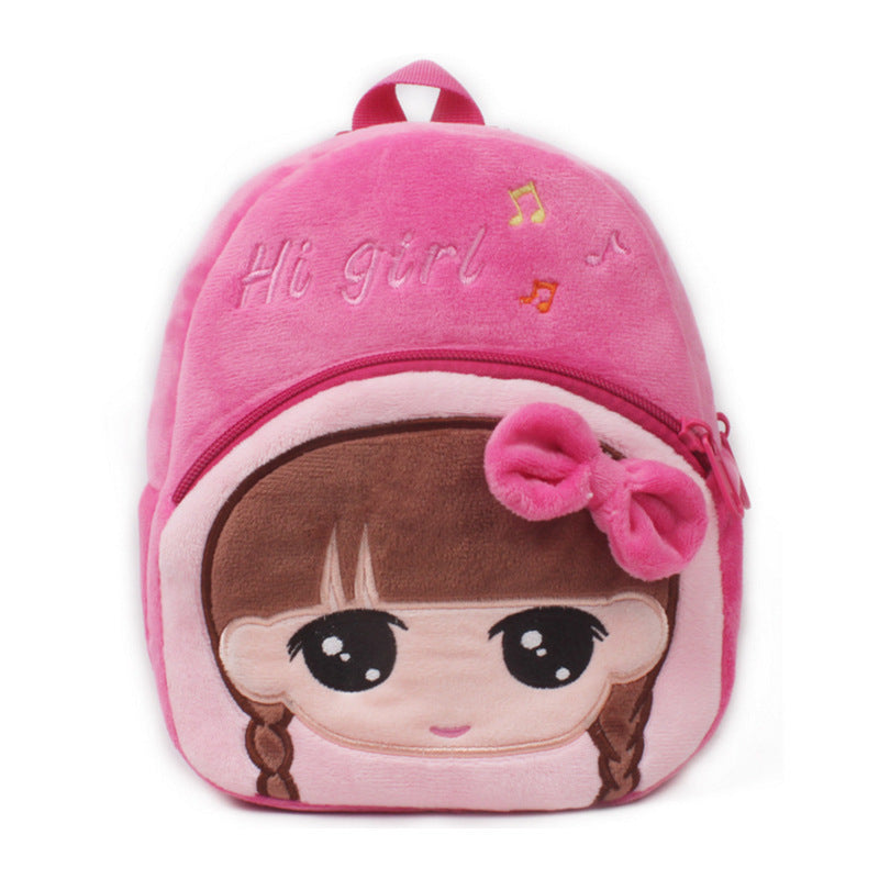 Children's Schoolbag - Plush Toy Backpack