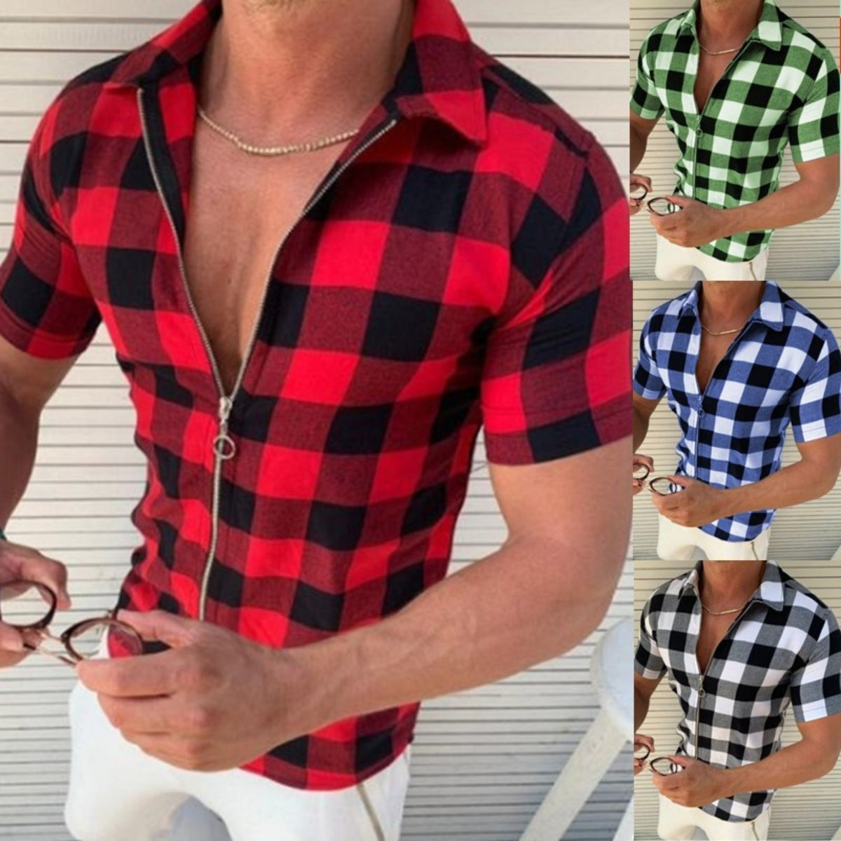 Short Sleeve Shirts for Men -  Summer Clothing