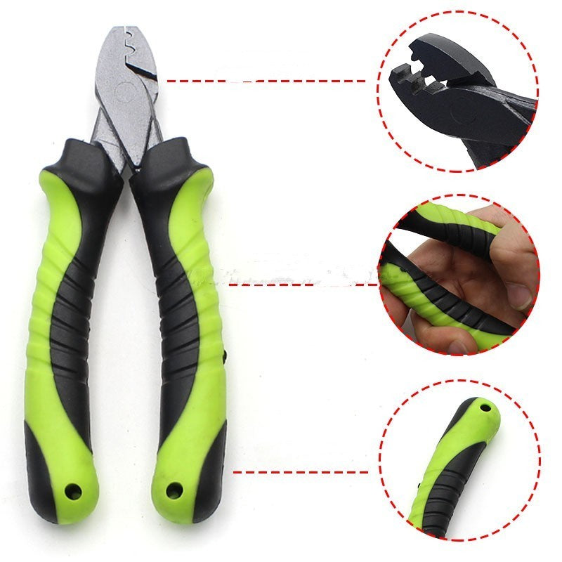 Outdoor Wild Fishing Cable Cutters - Sea Fishing Pliers Lure Fishing Pliers X45D