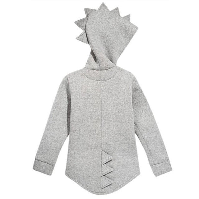 Boy Jacket Dinosaur Hooded Coat