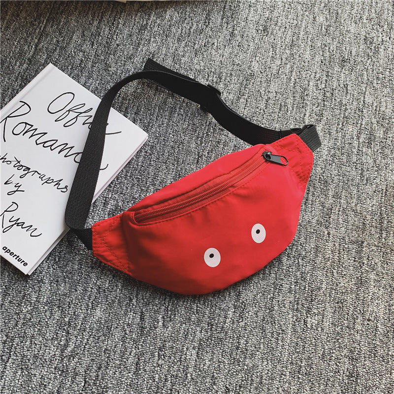 Children's Single-shoulder Waist Bag -  Funny Pattern