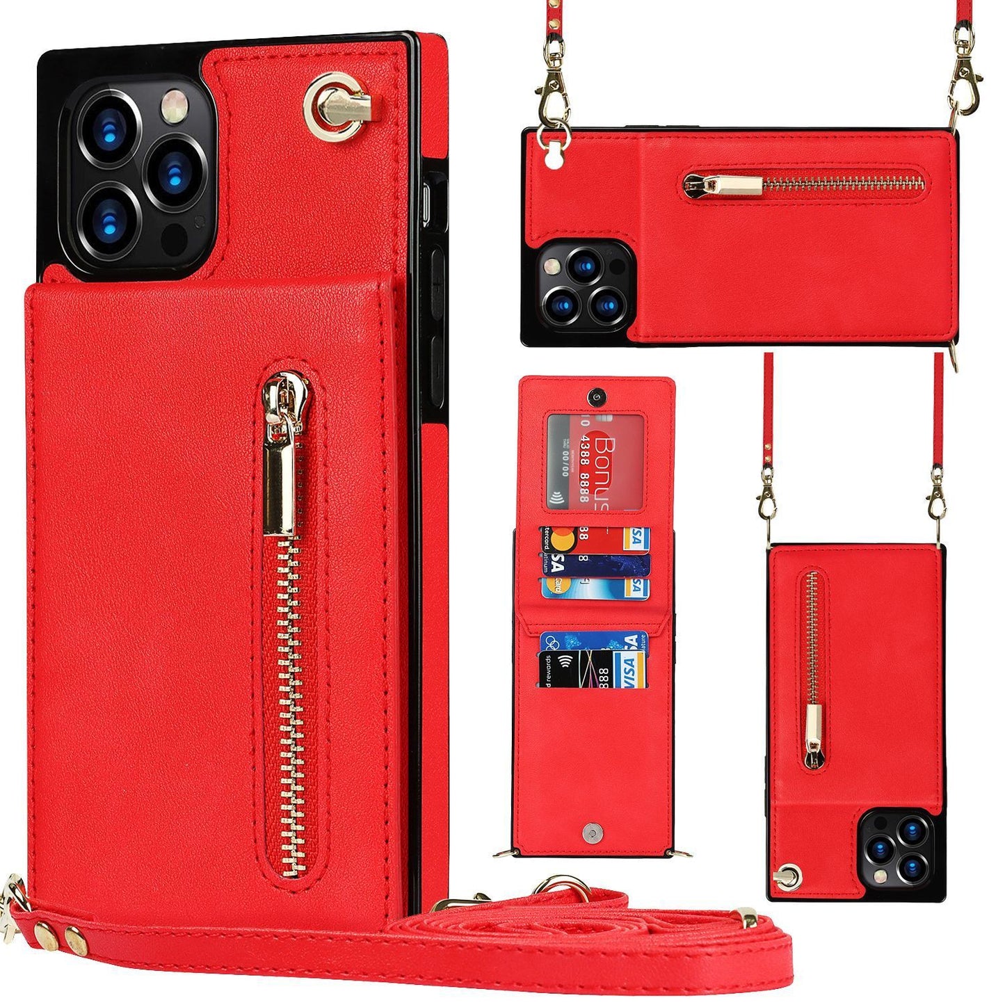 Zipper Phone Case - Phone Case Crossbody