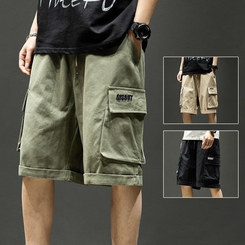 Cargo Shorts With Pockets - Men Summer Pants