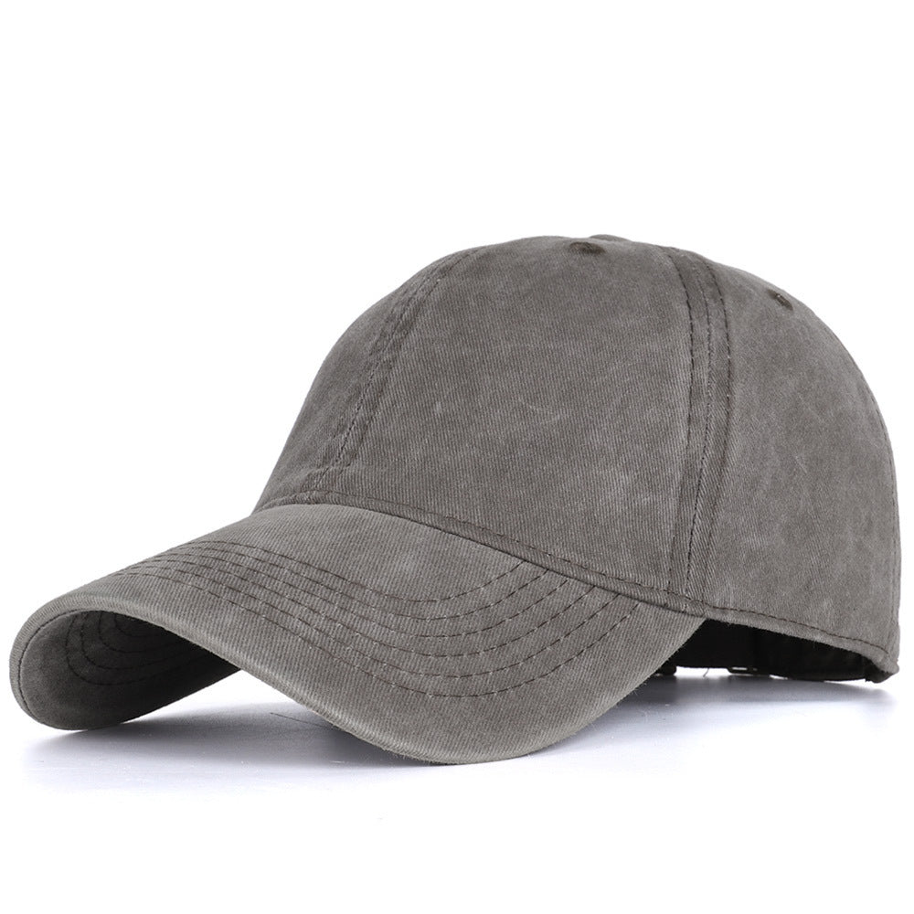 Washed Baseball Caps For Men And Women - Outdoor Distressed Sun Hats Simple Caps