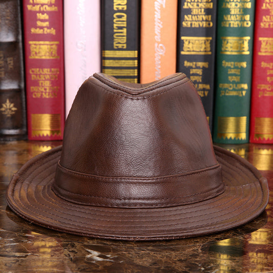 Men's And Women's Cowhide Hats