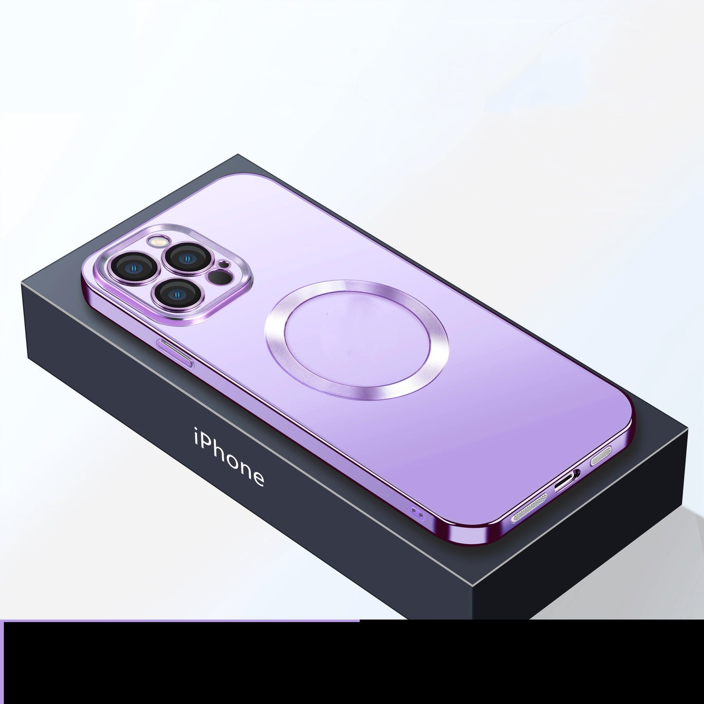 Electroplating Dust Net Mobile Phone Case