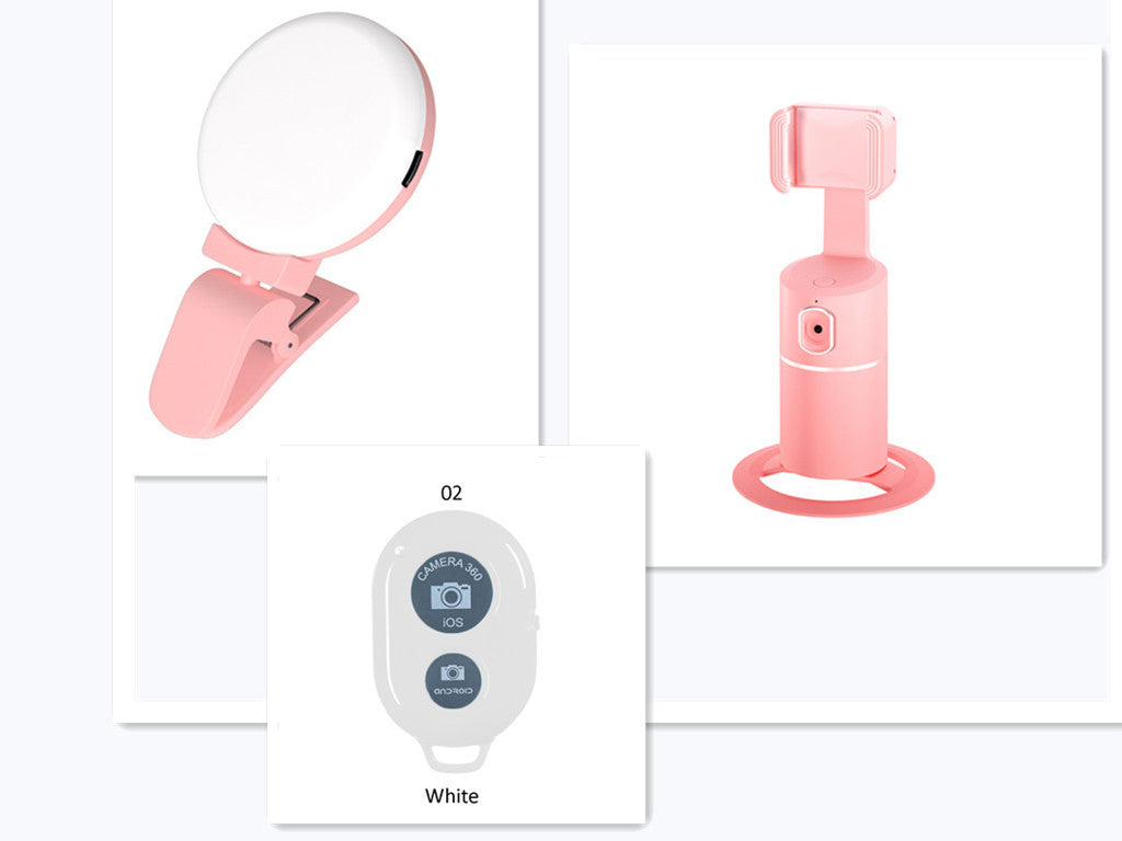 Smart Face Recognition Tracking -  Mobile Phone Stand Anchor Live Broadcast Stand