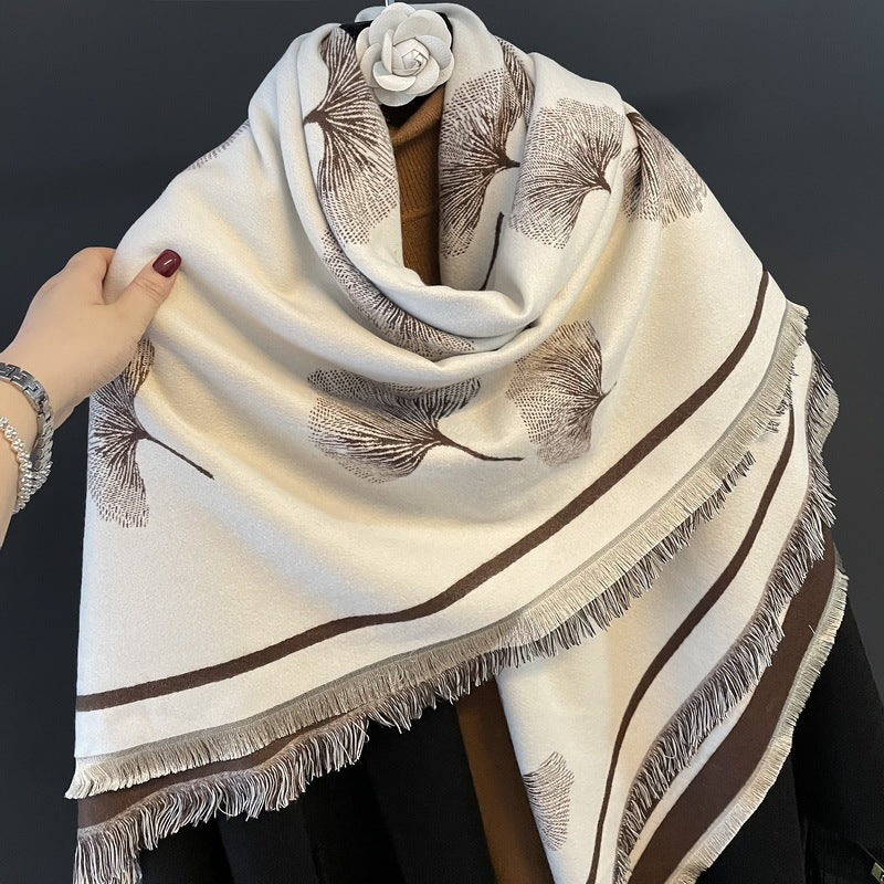 Multifunctional Air Conditioning Shawl Blanket Scarf  Neck warmer Cashmere Scarf - JumoShop