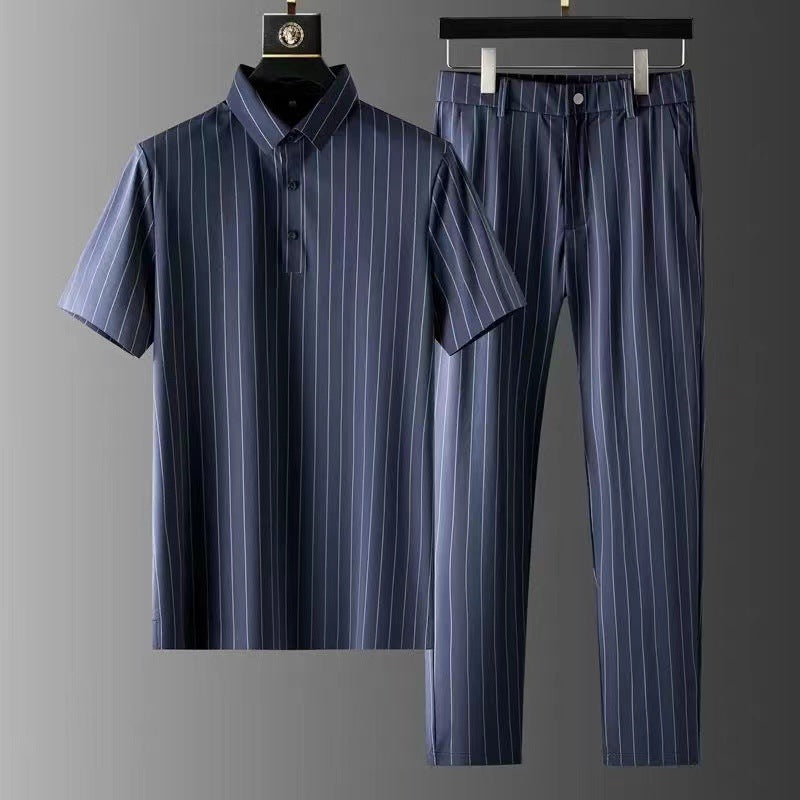 Men's Casual Short Sleeve Trousers