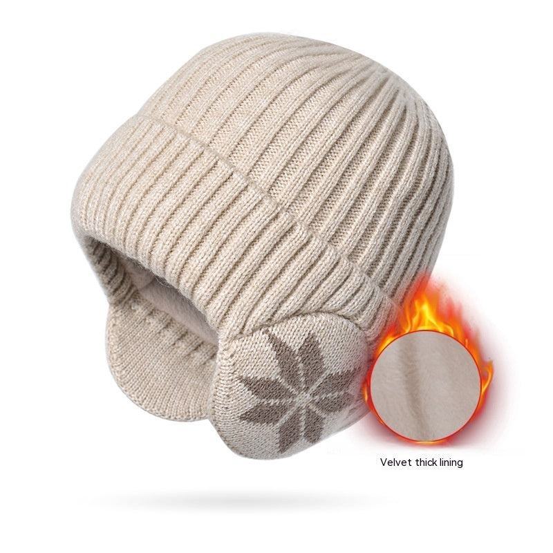 Thermal Knitting Woolen Cap - Men's Fleece-lined Thickened Winter Trending Products