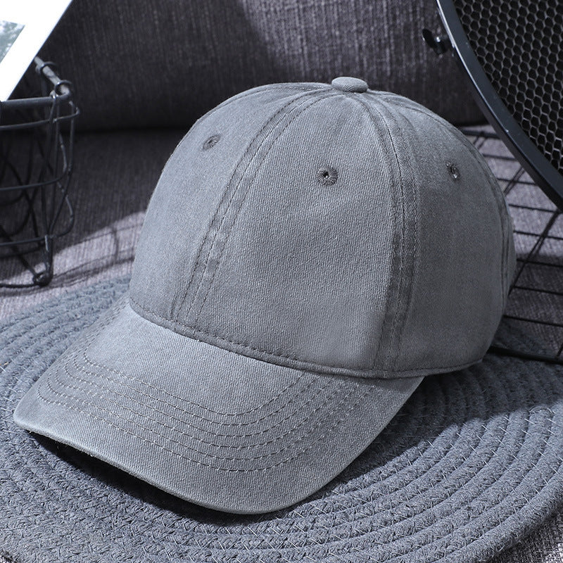 Washed Baseball Caps For Men And Women - Outdoor Distressed Sun Hats Simple Caps
