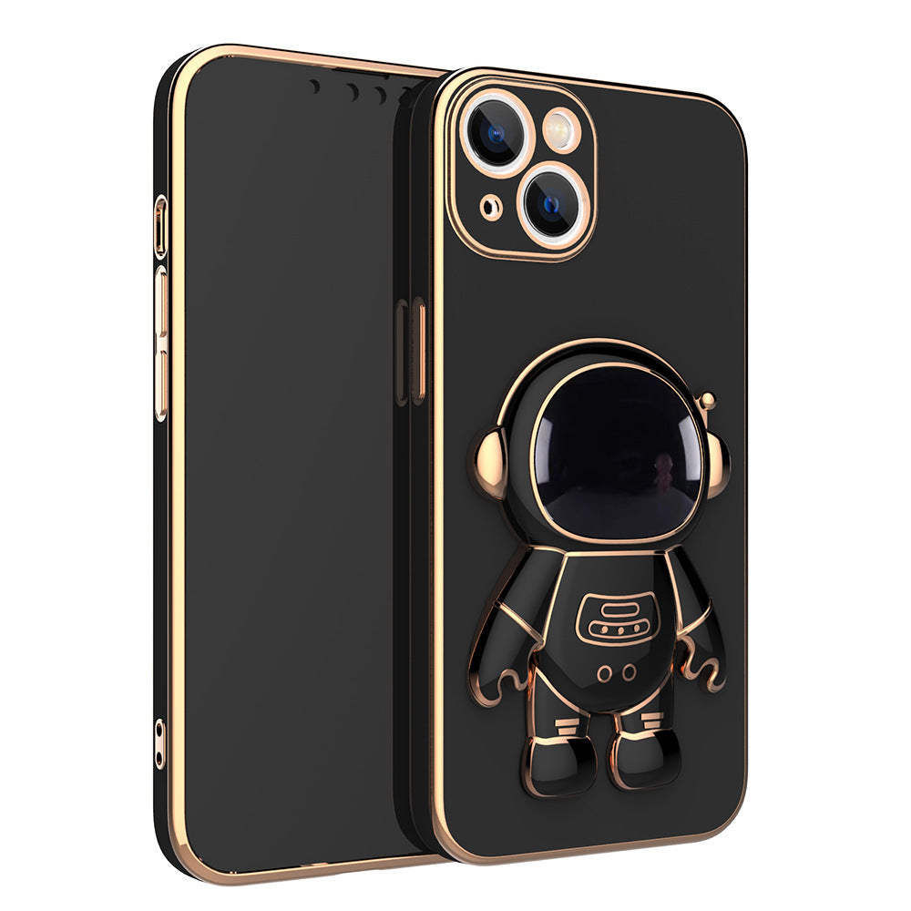 3D Astronaut Phone Case -  Anti-Drop Electroplating Bracket