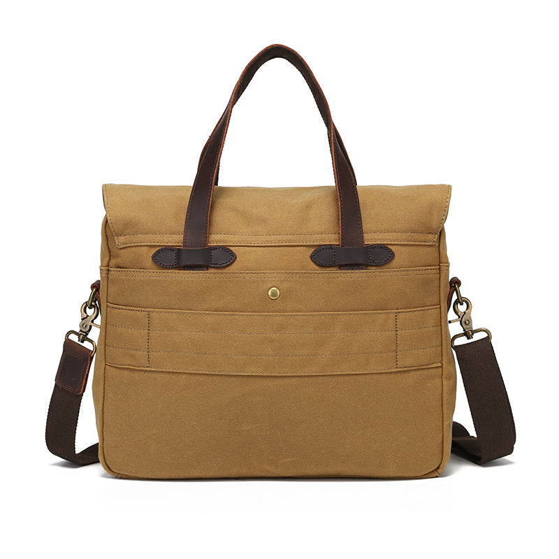 Portable Men's Briefcase - One-shoulder Crossbody Outdoor Travel