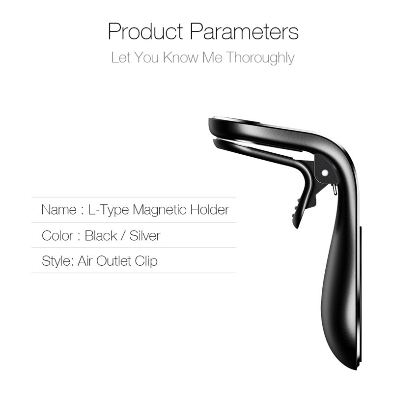 Car Magnetic Air Vent Mount Holder - Magnetic Car Phone Holder Stand 360 Metal Car Air Vent Magnet Stand In Car GPS Mount Holder