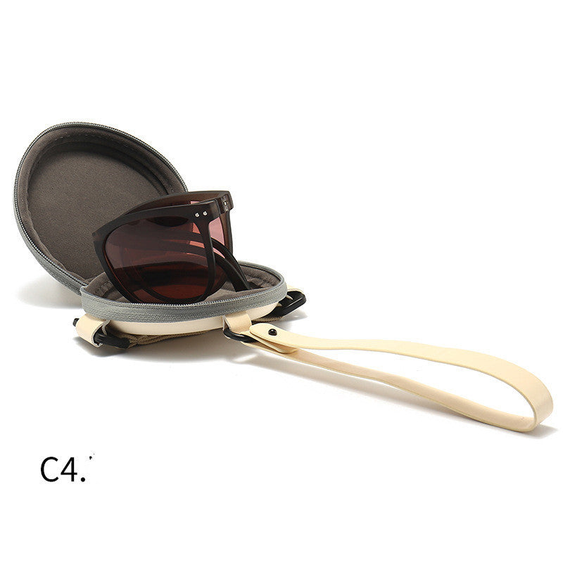 Trendy Foldable Sunglasses For Women - TR Polarized Folding Sun Glasses