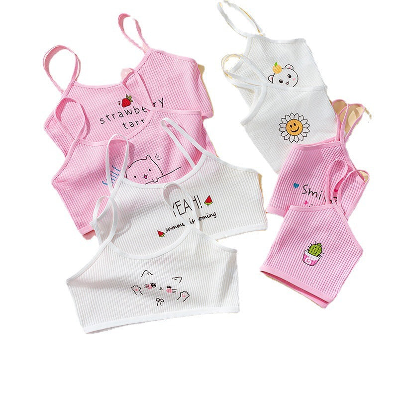 Fancy Bra Tube Top - Junior High School Girl's Bra