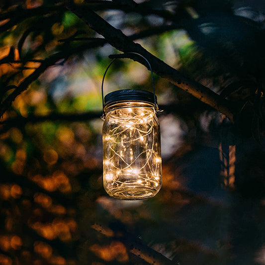 Solar Mason Jar - Light Decoration Mason Jar Light Outdoor Hanging Light Mason Jar Light String