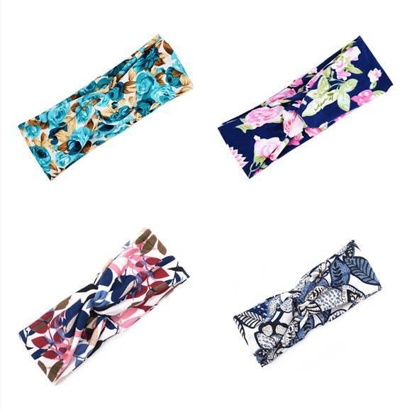 Floral cross hair band - JumoShop