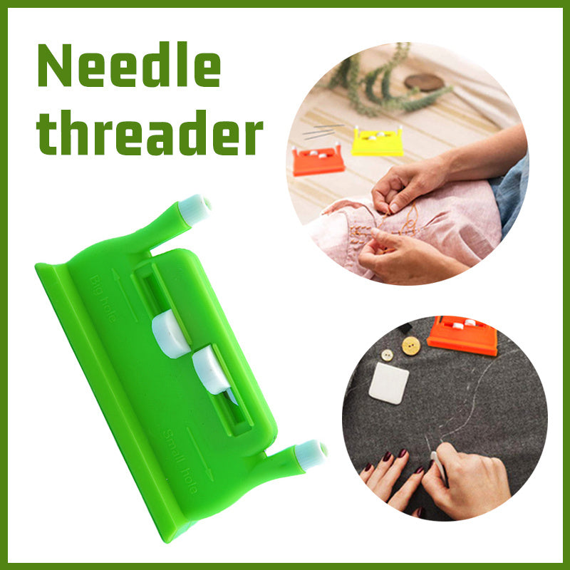 Auto Needle Threader – Double-Headed Thread Device for Hand & Machine Sewing | Perfect for Elders & DIY Crafters - JumoShop