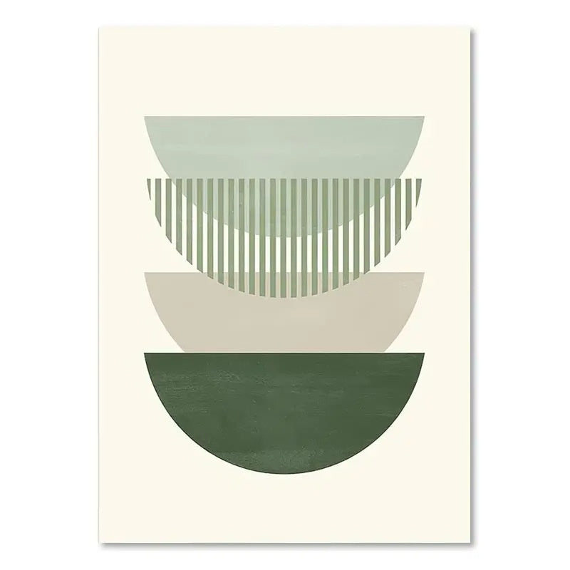 Green Plant Decorative Painting – Vertical Rectangle Canvas Wall Art! - JumoShop