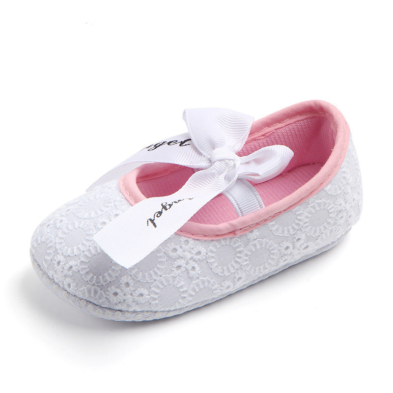 Cute Lace Bow Princess Shoes