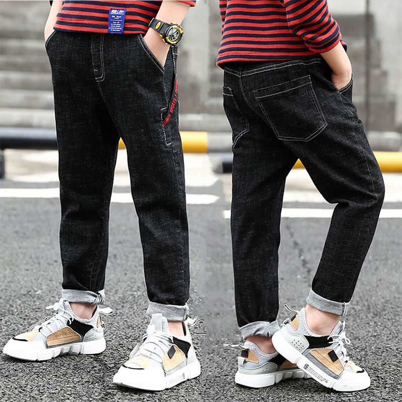 Classic Boys Autumn And Winter Jeans