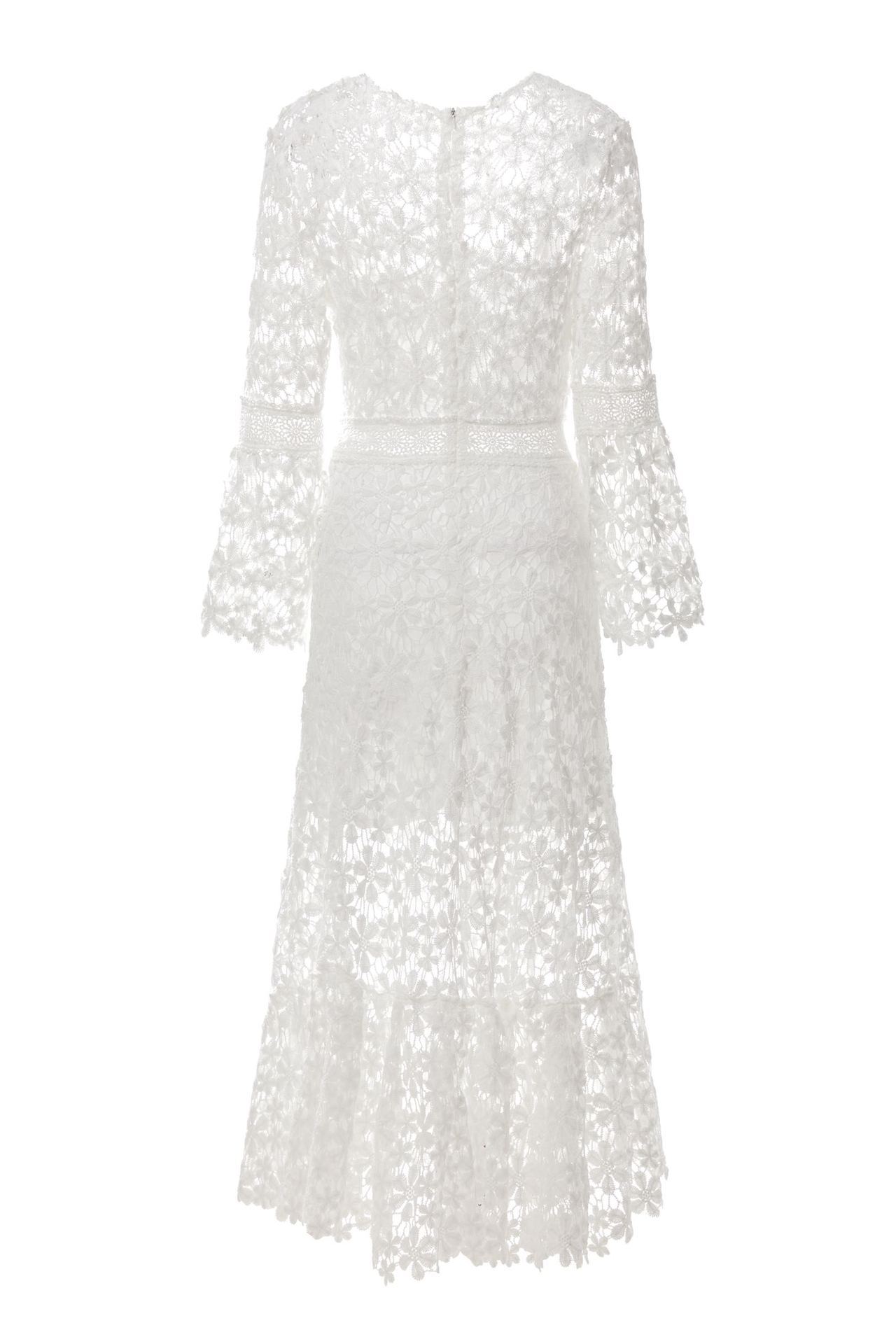 Simple African Lace Dresses - Classic Lace Dress