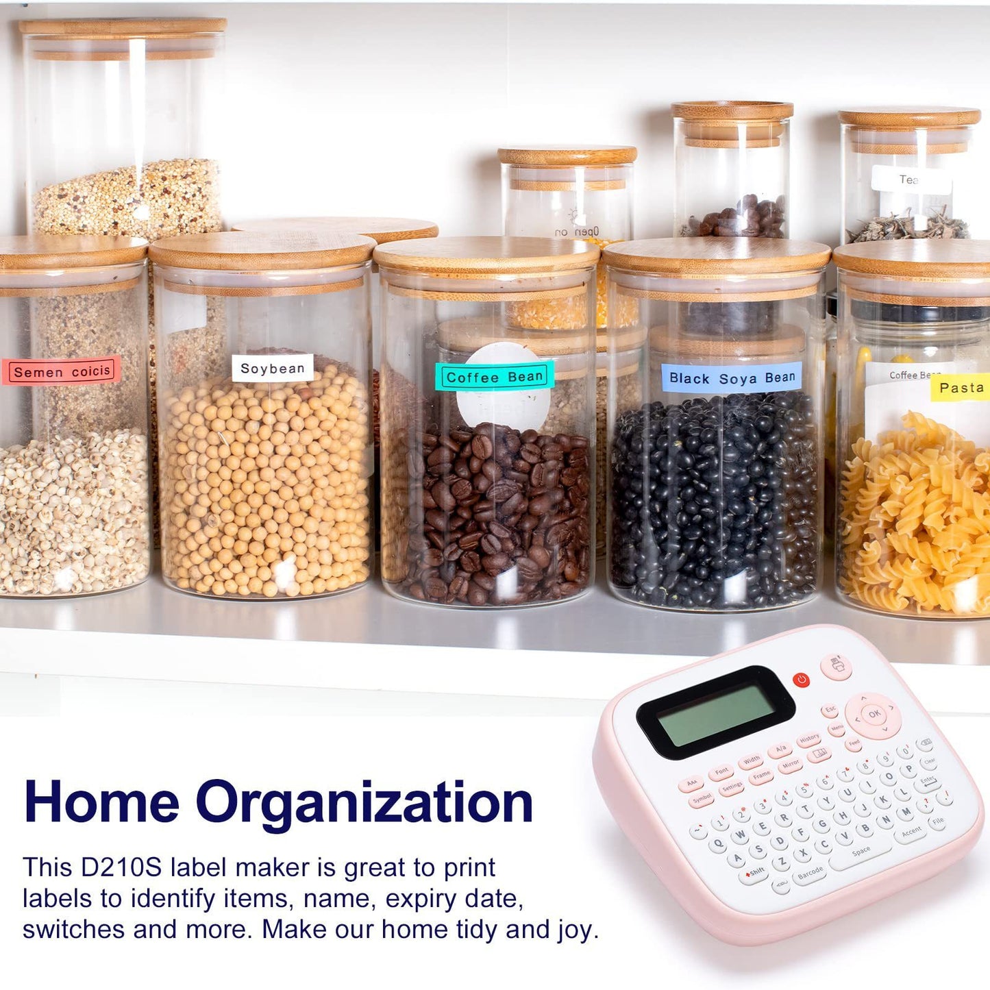 Mini Portable Label Printer - Ink-free Bluetooth