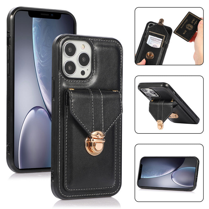 Creative Card Leather Phone Case