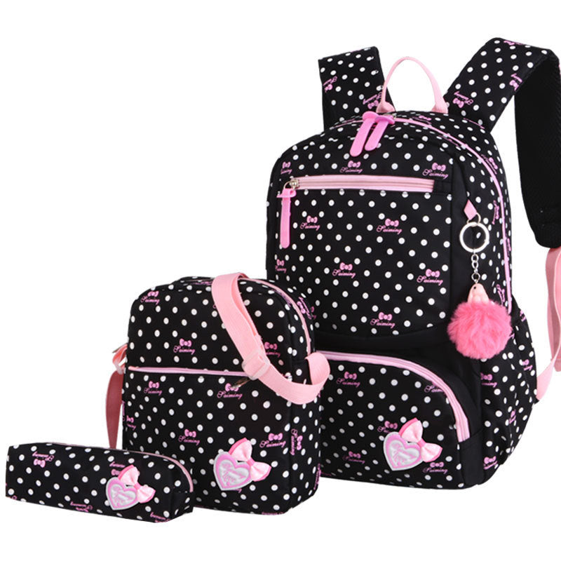 Elementary School Girl Korean Style Backpack - Cute Princess Backpack