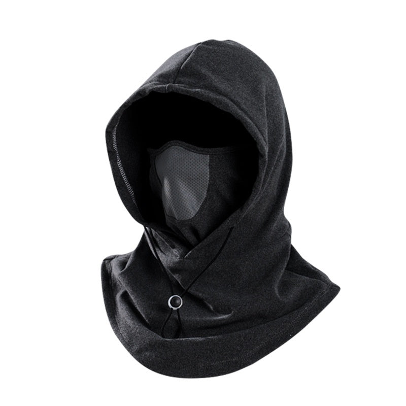 Winter Thermal Fleece Scarf - Ski Face Mask Neck Warmer Hood Hat Windproof Cold Warm Riding Cap Sports Outdoor
