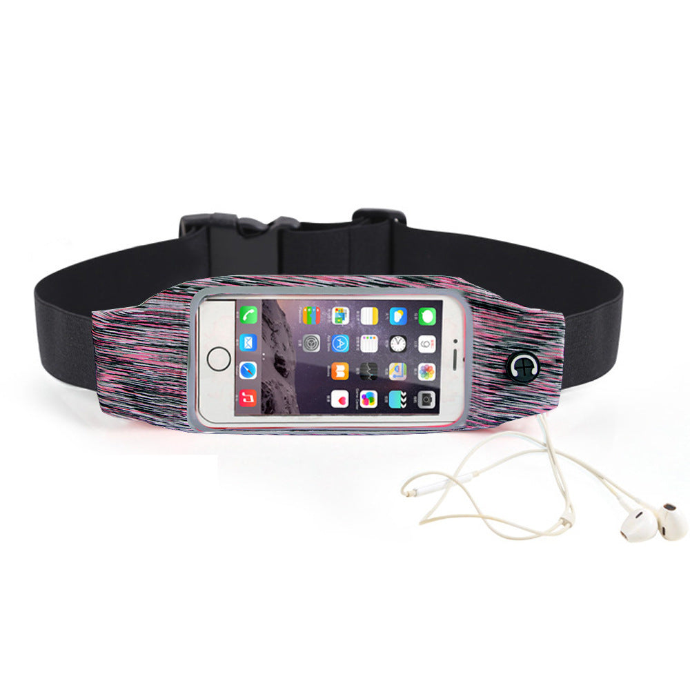Touch Screen Clear Phone Waist Bag For Running Sports