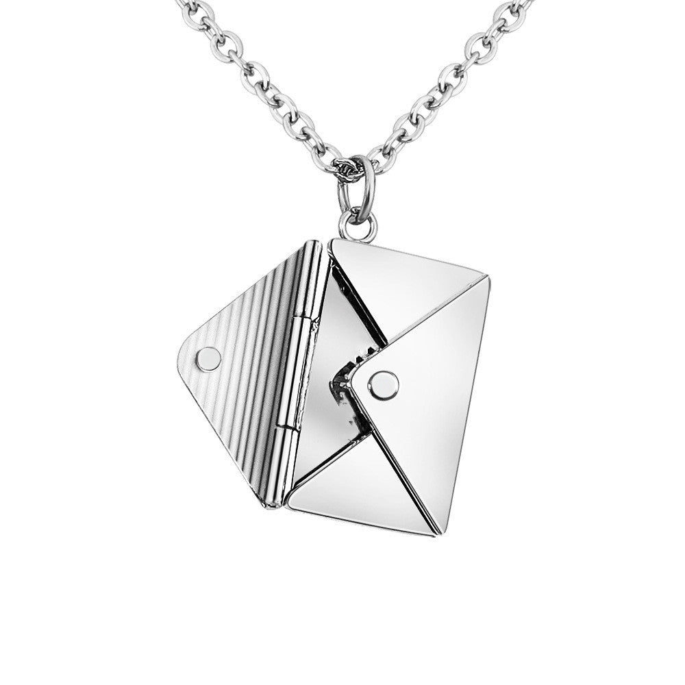 Fashion Envelop Necklace - Women Lover Letter Pendant Best Gifts For Girlfriend