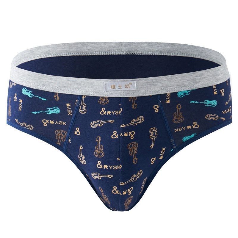 Men's Comfortable Soft Cotton Briefs Underwear