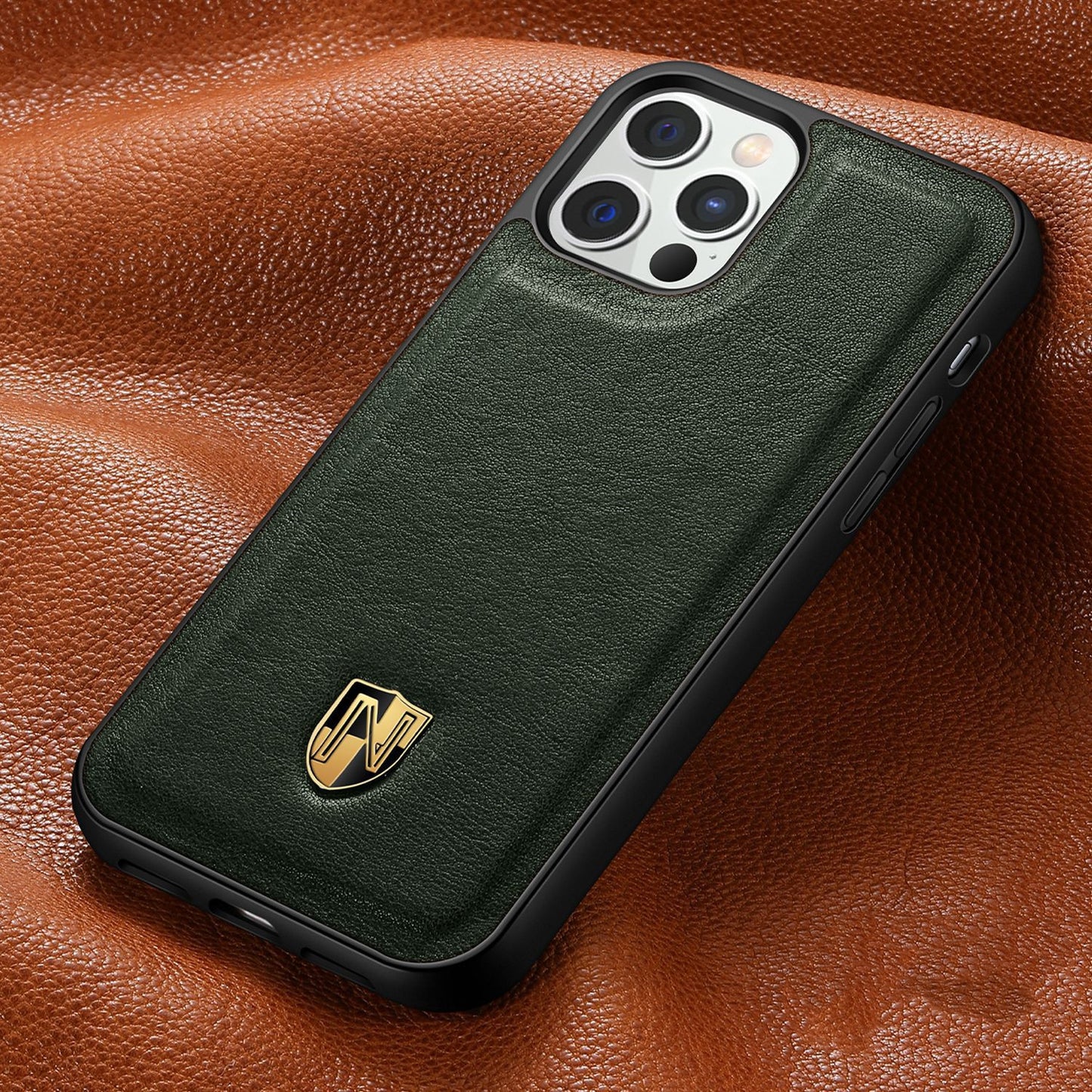 Leather Phone Case - Luxury Top Layer Leather