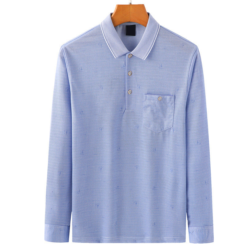 Long-sleeved T-shirt With Thin Spring And Autumn Lapels