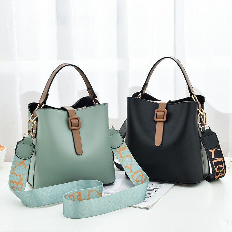 Bucket Bag - Korean Fashion Style Shoulder Bag, Cross-border Female Bag