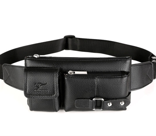 Luxury Brand Waist Bag for Men - Chest Bag, Male Casual Belt Bags Sling Crossbody Bum Bag Belly Waist Packs
