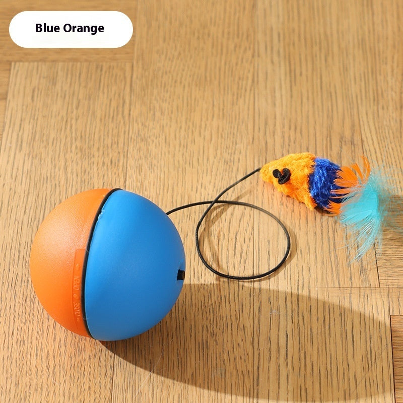 Cat Mouse Teaser Ball - Fun Moving Toy For Pets Cat Dog, Electric Teaser Ball, Automatic Intelligent Rolling Ball Pet Products