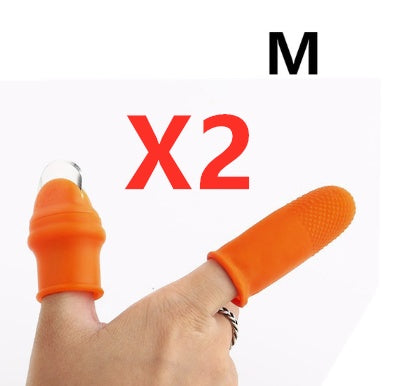 Silicone Thumb Knife Finger Protector – Garden Harvesting Tool for Cutting Vegetables, Fruits & Plants! - JumoShop