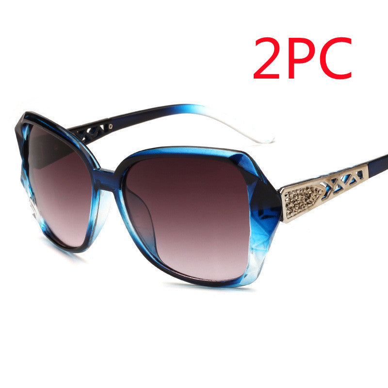 Women's Big Frame Sunglasses - Women Retro Sunglasses