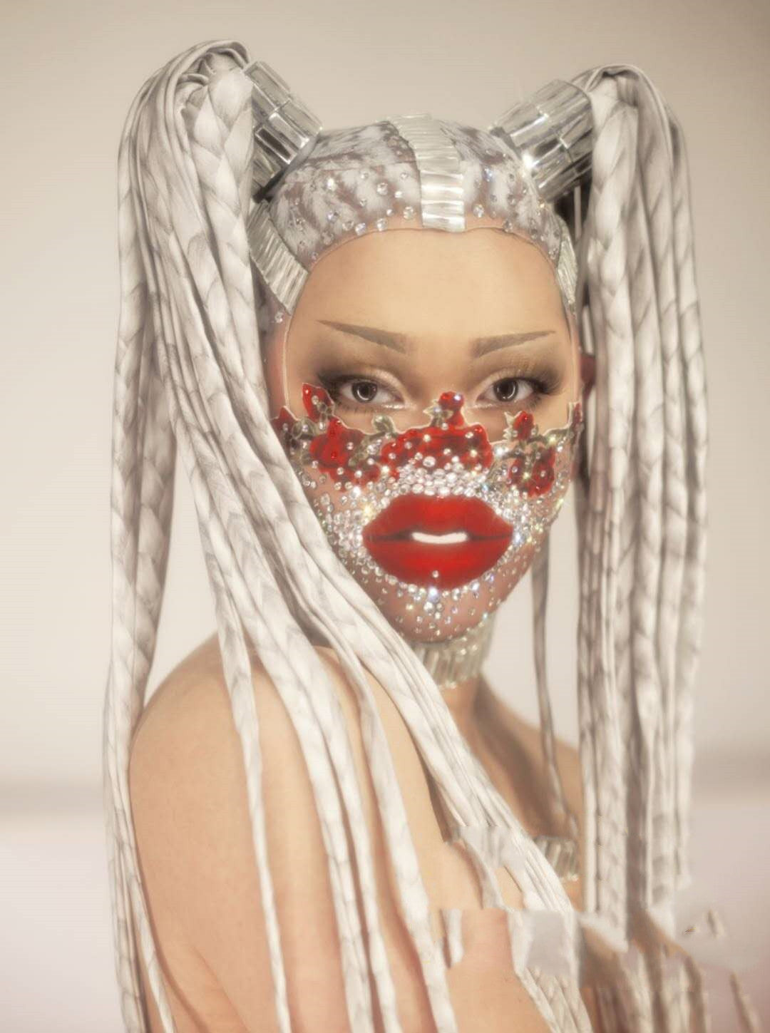 Stylish Diamond Mask - Butterfly Performance